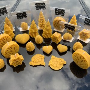 Bougies à la cire d’abeilles